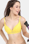 Rosaline Padded Non-Wired Medium Coverage T-Shirt Bra - Habanero Gold — thumbnail 1